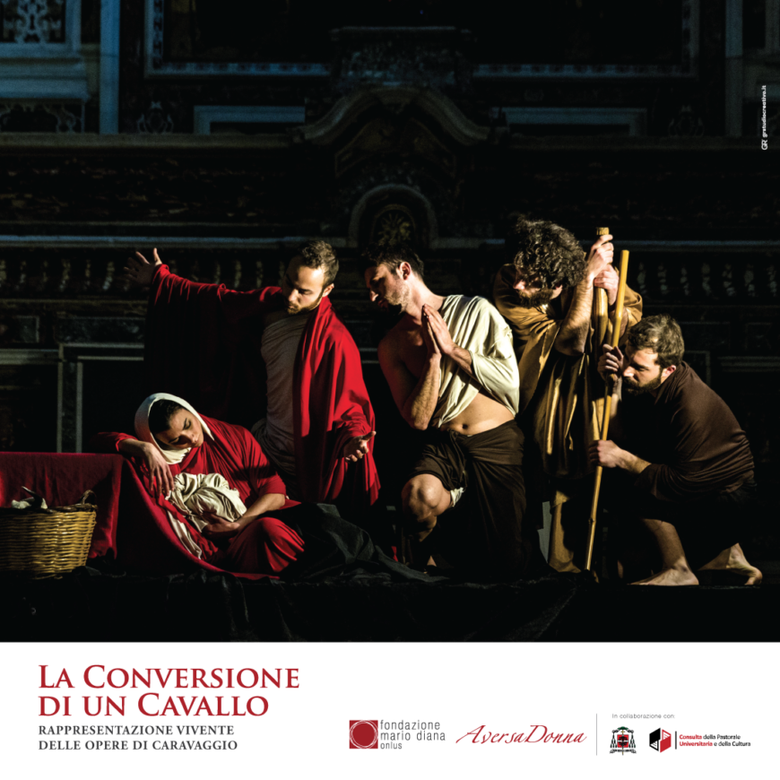 “La Conversione di un Cavallo”, ad Aversa i tableaux vivants di Caravaggio